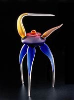 "Walking Teapot" - Stephan J. Cox, Copyright 2001, Modern Tea Party -- Click to Expand...