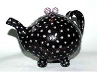 "Spotted Teapot II" - Eva Kwong, Copyright 2001, Modern Tea Party -- Click to Expand...