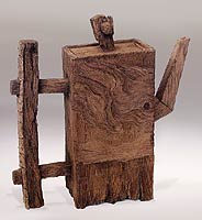 "Square T-Pot" - Ah Leon, Copyright 2001, Modern Tea Party -- Click to Expand...