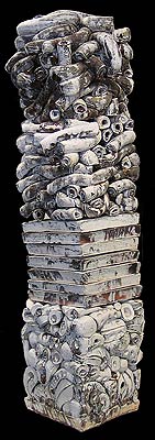 Tall Stack (Untitled), Copyright 2003, Annabeth Rosen -- Click to Expand...