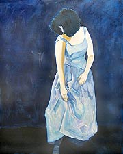 Lady in Blue Dress, Copyright 2004, Barbara Allie -- Click to Expand...