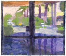 Tower Courtyard Looking Outside, Copyright 2005, Laureen Landau -- Click to Expand...