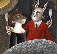 Dinner, Copyright 2005, Monique Passicot -- Click to Expand...