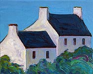 House with Three Chimneys, Brittany, Copyright 2006, Leslie Toms -- Click to Expand...