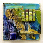 Clay Landscape Painting #2, Copyright 2006, Melody Evans -- Click to Expand...