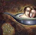 Spooning, Copyright 2006, Monique Passicot -- Click to Expand...