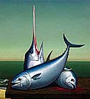 Three Fish, Copyright 2008, John Tarahteeff -- Click to Preview...