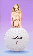 Titleist Tillie, Copyright 2007, Mel Ramos -- Click to Expand...
