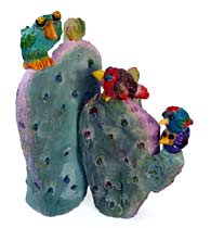 Cactus Flock, Copyright 2010, Paula Bellacera -- Click to Expand...