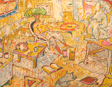 The Painter Carrot Poliakov's Last Attempt at the Human Figure, Copyright 2007, Peter VandenBerge -- Click to Expand...