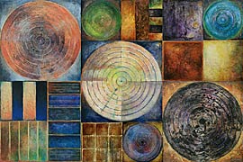 Fields of Light Series #23 (Triptych), Copyright 2008, Joseph Bellacera -- Click to Expand...