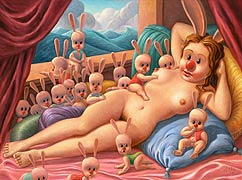 Maja con Conejos, Copyright 2008, Mark Bryan -- Click to Expand...