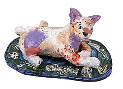 Cat on a Rug, Copyright 2009, Gary Dinnen -- Click to Expand...