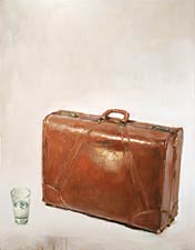 Suitcase and Water Glass, Copyright 2005, Jorg Dubin -- Click to Expand...