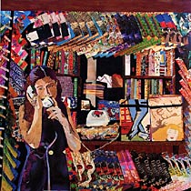 Shop Girl, Copyright 2009, Maureen Hood -- Click to Expand...