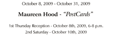 Maureen Hood - Post Cards - Click for Details...