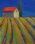 Rainbow Field and Barn, Copyright 2006, Leslie Toms -- Click to Expand...