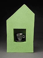Tea                  House with Cup, Copyright 2001, Thomas Orr -- Click to Expand...