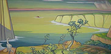 Horse at the Inlet, Copyright circa 1960-1977, Tarmo Pasto -- Click to Expand...