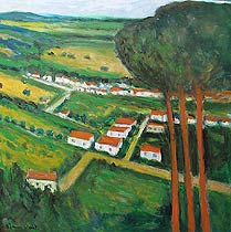 Houses in the Valley, Copyright 2005, Alan Post -- Click to Expand...