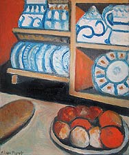 Kitchen in Villa Mediterrano, Copyright 2005, Alan Post -- Click to Expand...