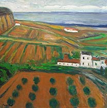Spanish Landscape, Copyright 2005, Alan Post -- Click to Expand...