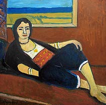Woman on Couch, Copyright 2005, Alan Post -- Click to Expand...