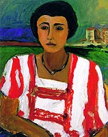 Woman in Striped Shirt, Copyright 2001, David Post -- Click to Expand...