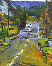 Traffic at Dusk, Copyright 2002, David Post -- Click to Expand...
