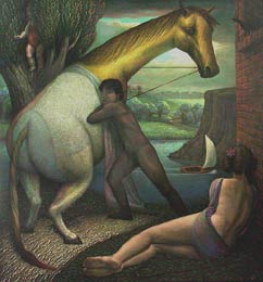The Horse, Copyright 2001, John Tarahteeff -- Click to Expand...
