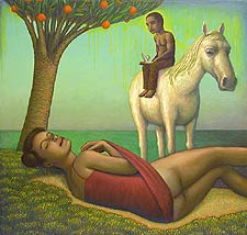 The White Horse, Copyright 2002, John Tarahteeff -- Click to Expand...