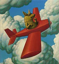 Airplane Dog, Copyright 2009, John Tarahteeff -- Click to Expand...