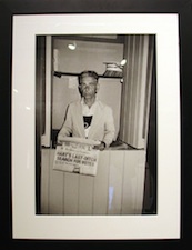Democratic National Convention Series: Newspaper Man, Copyright 1984, Michael Solomon -- Click to Expand...