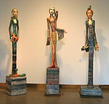Pinky and Me/Victoria/Balancing Birds, Copyright Ceramic, Camille VandenBerge -- Click to Expand...