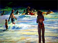 Beach Scene #2, Copyright 1998, Jian Wang -- Click to Expand...