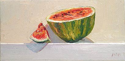Half and a Quarter (Watermelon), Copyright 2004, Jian Wang -- Click to Expand...