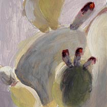 Cactus Study #3, Copyright 2008, Paula Wenzl-Bellacera -- Click to Expand...