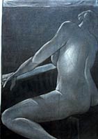 "Moonlight Sonata" - John Bowler Jr., Copyright 2001, Drawn to the Figure -- Click to Expand...