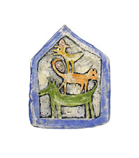 Green Dog, Orange Cat, Yellow Bird, Copyright 2002, Melinda S. Johnson -- Click to Expand...