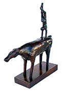 Helen Post, Copyright 2002, "Circus Horse" -- Click to Expand...