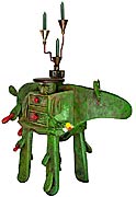 Joel Reber, Copyright 2002, "Romantic Hi Ho Silver Cactus Jack Wine Table" -- Click to Expand...