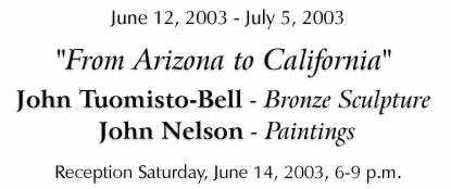 From Arizona to California - June 2003 - Click for Details...