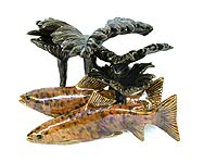 Trout and Rhubarb, Copyright 2003, Fred C. Gordon III -- Click to Expand...