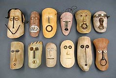 Masks, Copyright 2003, Magdalene Crivelli -- Click to Expand...