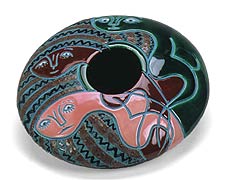 Serape, Copyright 2001, Nora Pineda -- Click to Expand...