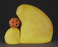Brown Ball w/Holes, Copyright 2003, Thomas Orr -- Click to Expand...
