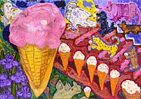 Ice Cream for us Owl, Copyright 2003, Maija Peeples -- Click to Expand...