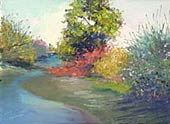 Noon Stream, Copyright 2002, Ann Rea -- Click to Expand...