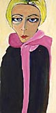 Pink Scarf, Copyright 2002, Carrie Cottini -- Click to Expand...