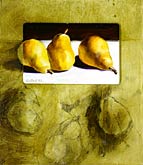 Sketches with 3 Pears, Copyright 2002, Kathleen Stock -- Click to Expand...